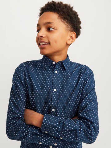 Jack & Jones Junior Regular Fit Hemd in Blau