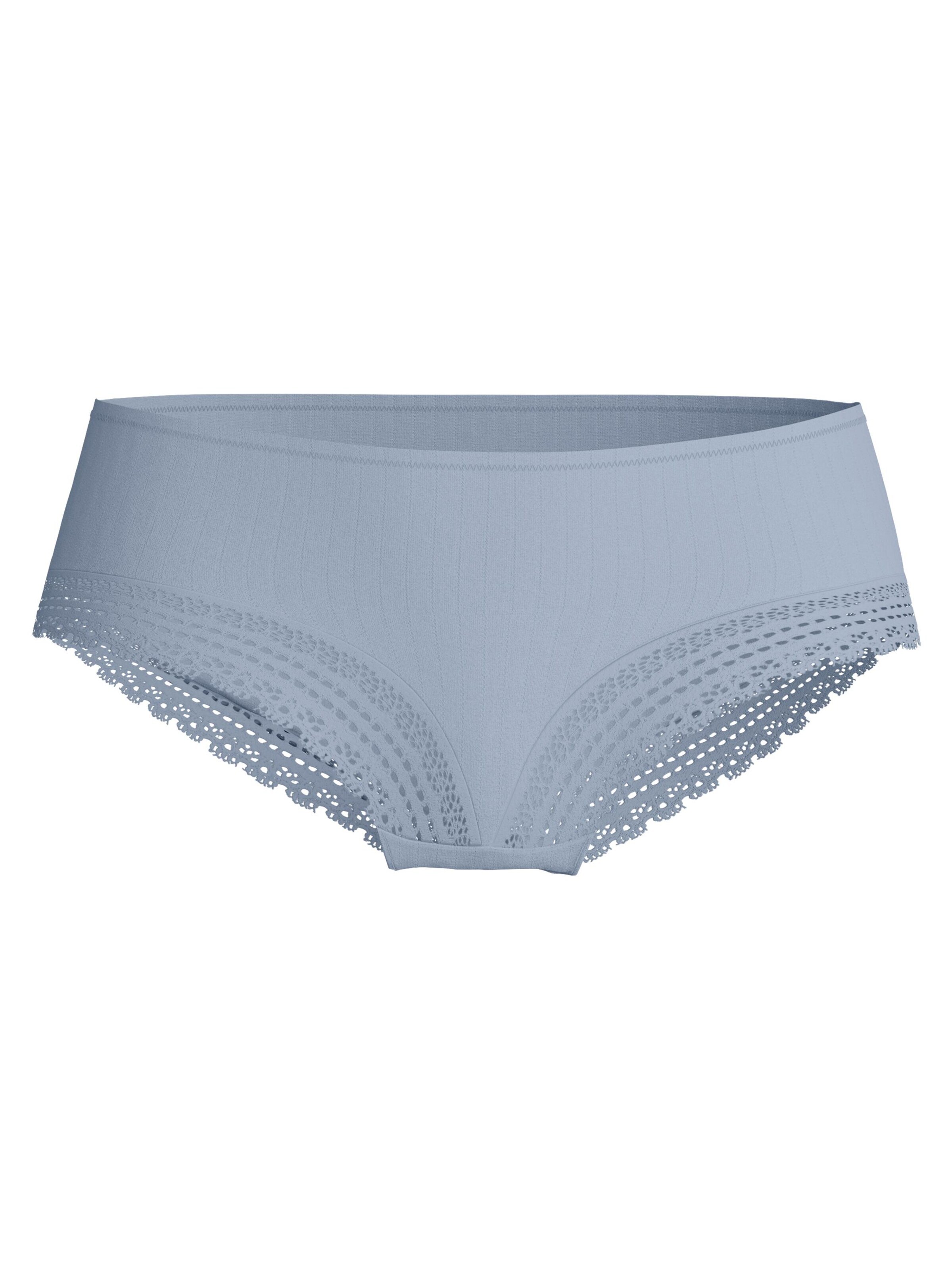 CALIDA Boyshorts 'Etude Ajours' in Blue: front
