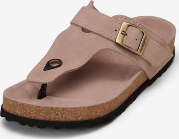 Marc O'Polo T-bar sandals 'Quinn' in Pink: front