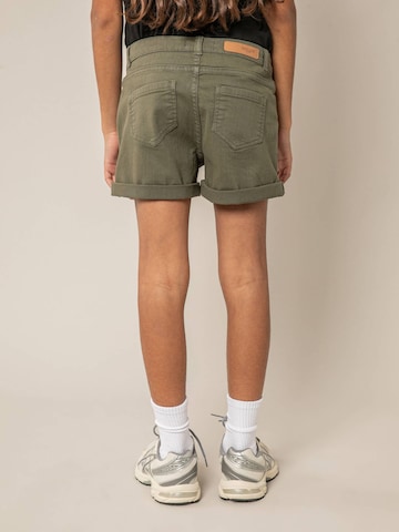 Regular Pantalon 'CERISE' Deeluxe en vert