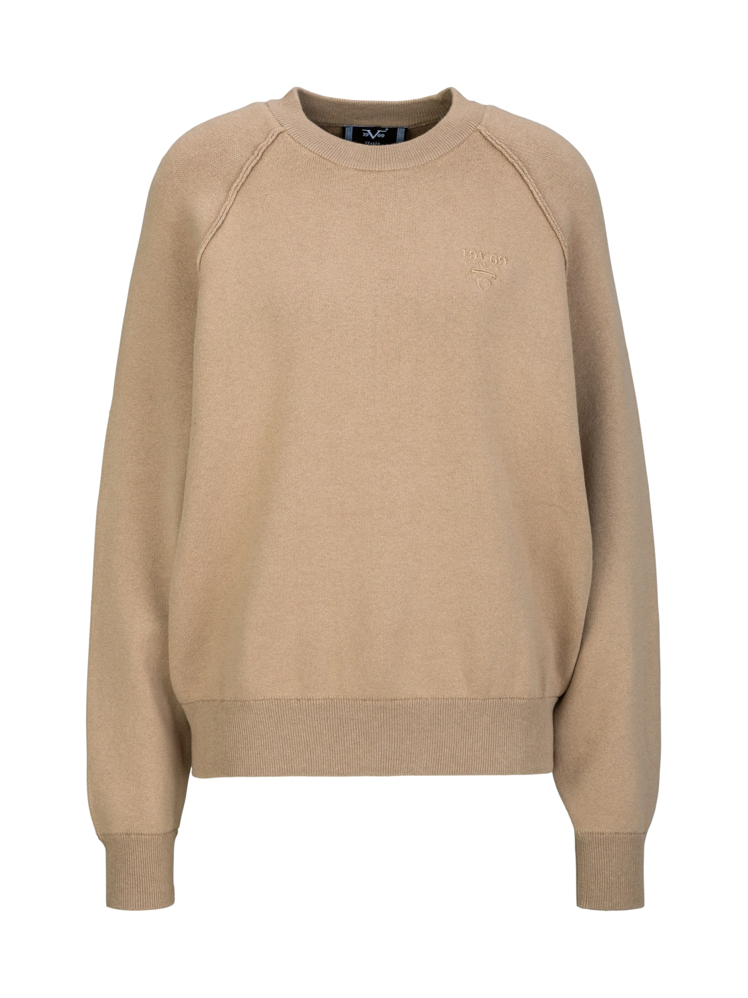 19V69 ITALIA Sweater 'Alide' in Beige: front