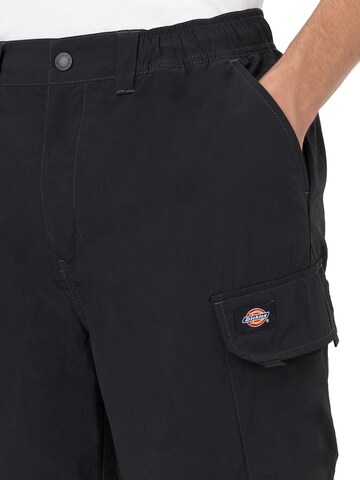 DICKIES Regular Cargobukse 'Jackson' i svart