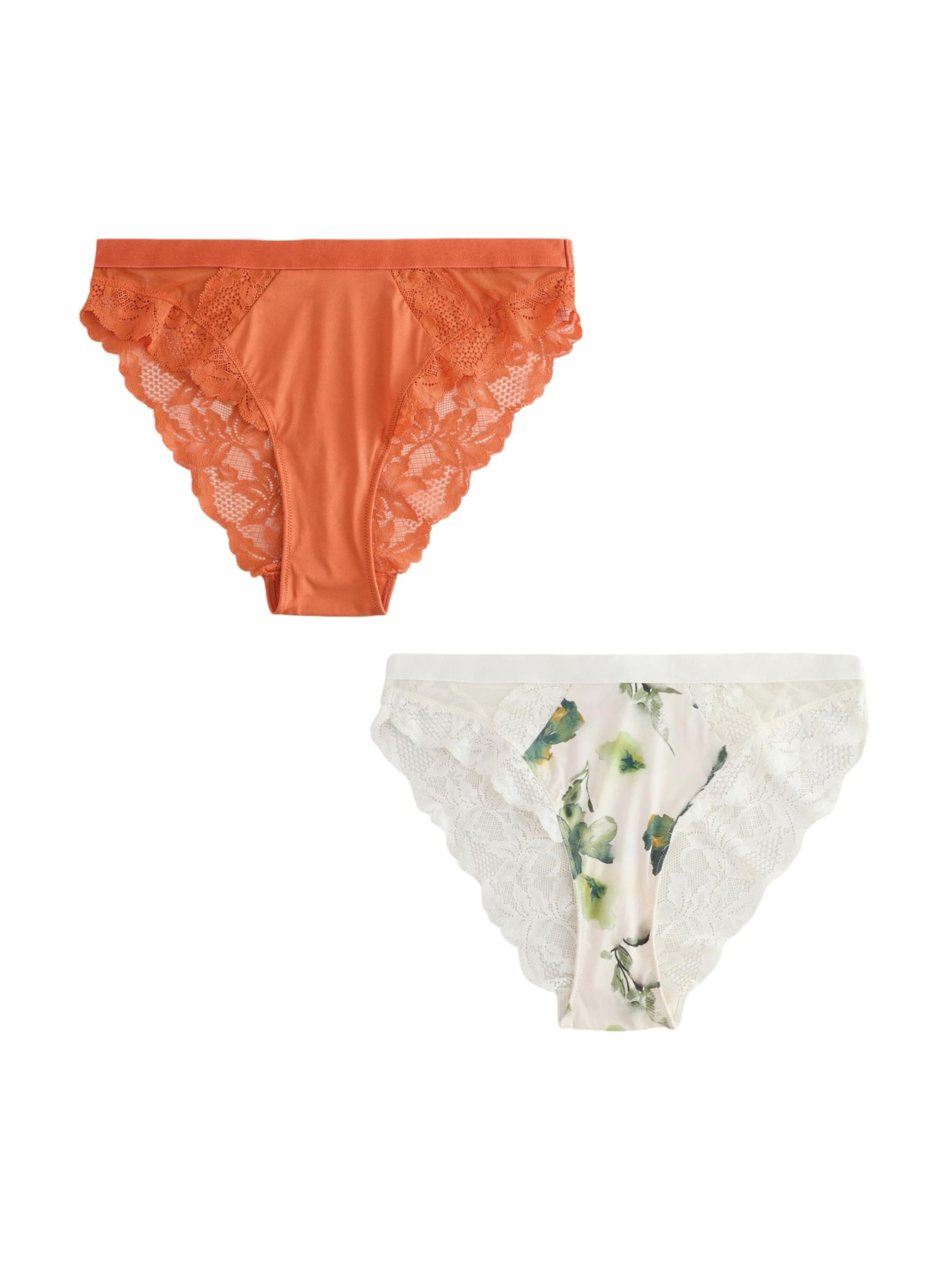 Slip di Next in arancione: frontale