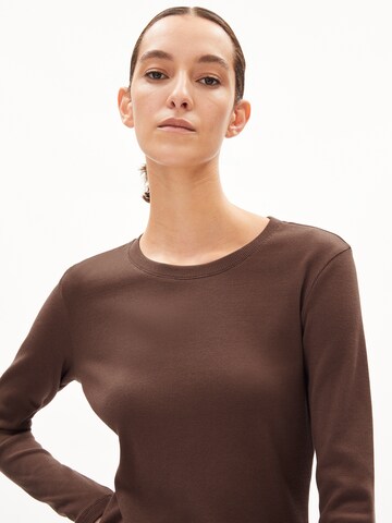 ARMEDANGELS Shirt 'JAALIA' in Brown