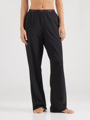 Pantalon de pyjama HUGO en noir : devant
