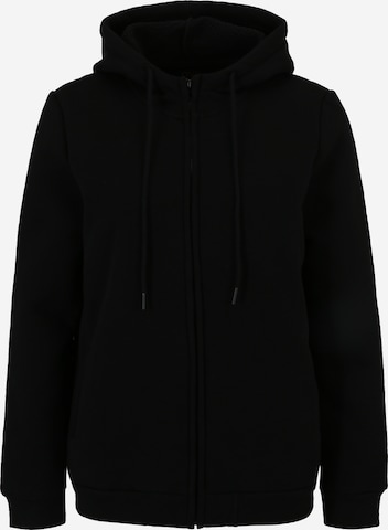 OVS Zip-Up Hoodie in Black: front