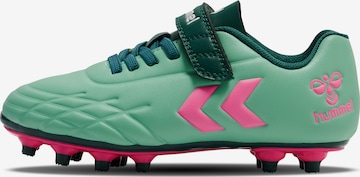 Hummel Athletic Shoes in Green: front