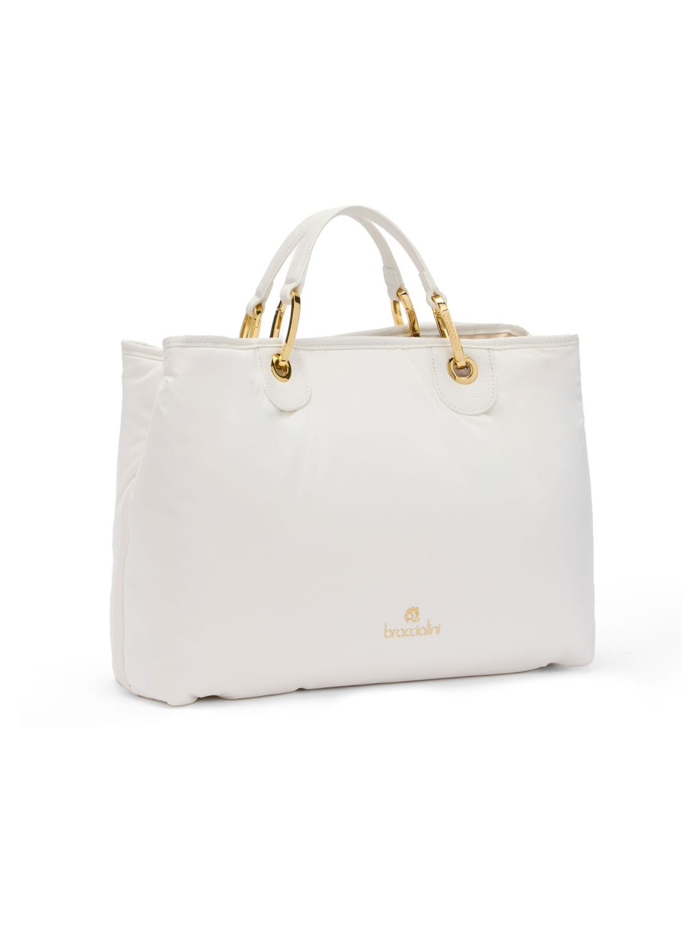 Braccialini Handbag 'Beth Puffy' in White