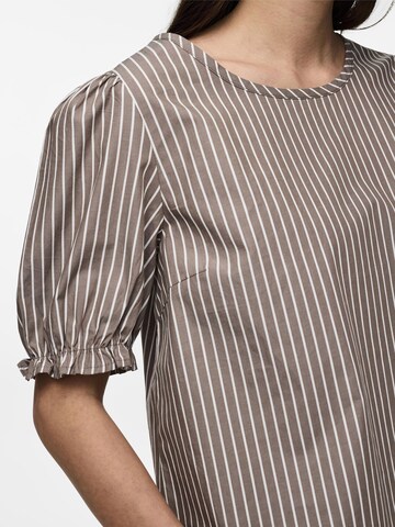 PIECES Blouse 'PCPenny' in Brown
