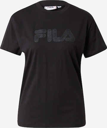 FILA Funkčné tričko 'BROU' - Čierna: predná strana