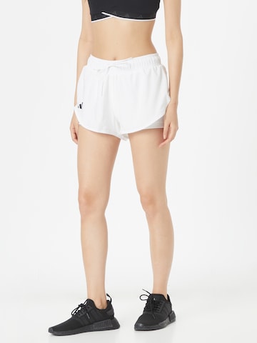 ADIDAS PERFORMANCEregular Sportske hlače 'Club ' - bijela boja: prednji dio