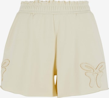 Felicious Regular Housut värissä beige: etupuoli
