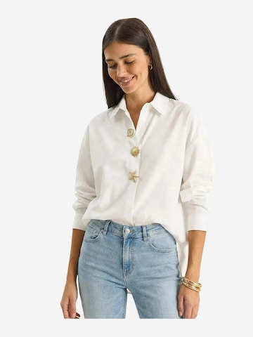 Bianco Lucci Blouse in White