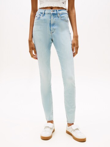 Tommy Jeans Skinny Jeans 'SYLVIA' in Blue: front