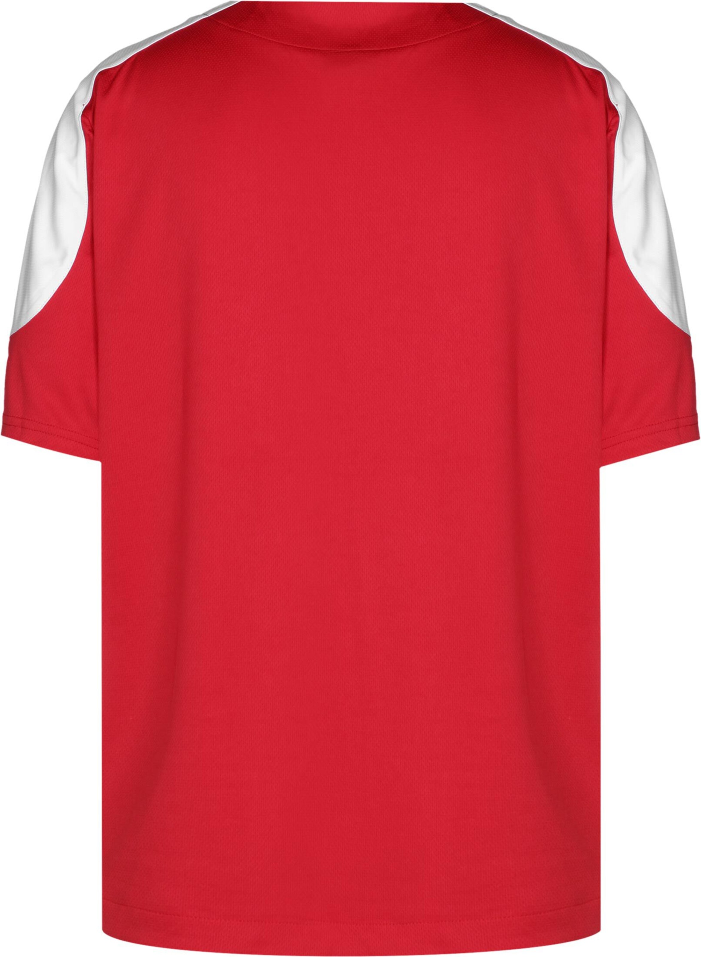 FUBU Regular fit Shirt 'Varsity Block Baseball' in Rood