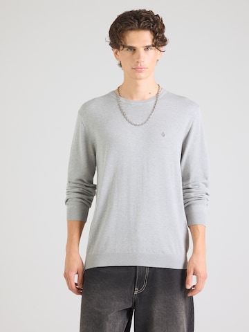 Pullover 'UPERSTAND' di Volcom in grigio: frontale