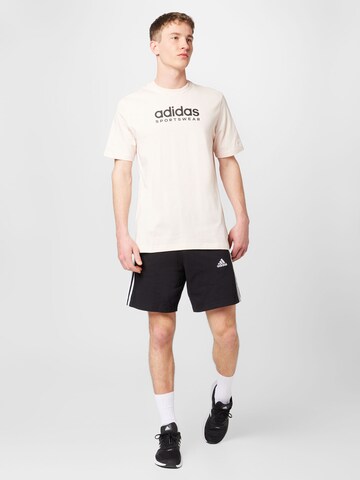 Maglia funzionale 'All Szn Graphic' di ADIDAS SPORTSWEAR in beige