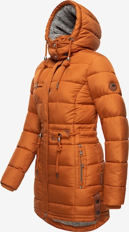 NAVAHOO Winter Coat 'Daliee' in Orange