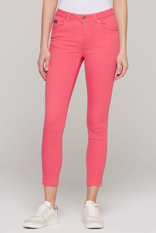 Soccx Slimfit Jeans Slim Fit in Pink: Vorderseite