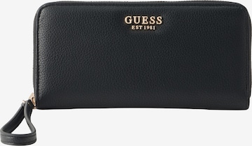 Portamonete 'Melody' di GUESS in nero: frontale