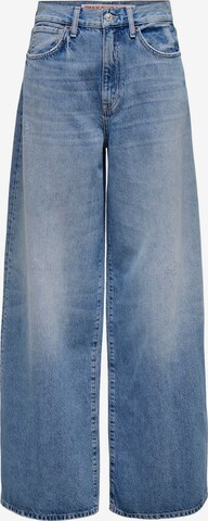 ONLY Wide leg Jeans 'SONIC' in Blauw: voorkant