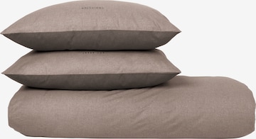 SCHIESSER Duvet Cover 'Doubleface Renforcé' in Brown: front