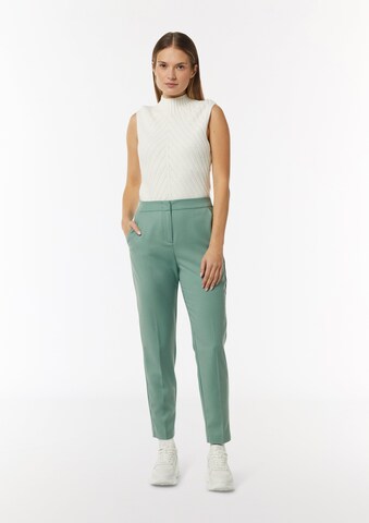 comma casual identity Slimfit Hose in Grün: Vorderseite
