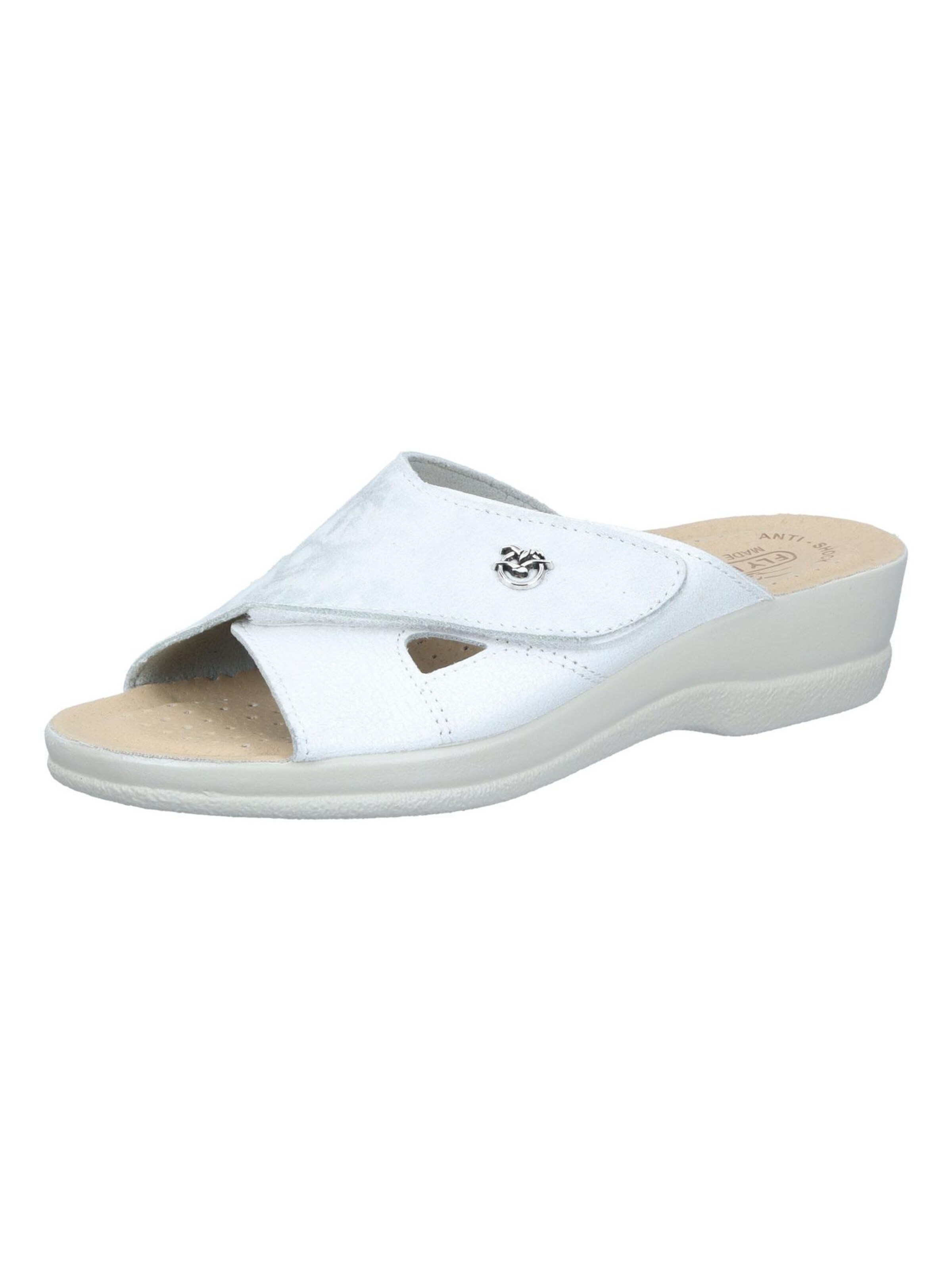 FLY FLOT Mules 'Pantoletten' in White: front