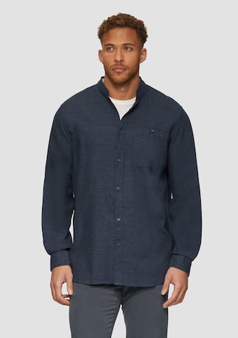 Coupe regular Chemise s.Oliver en bleu : devant