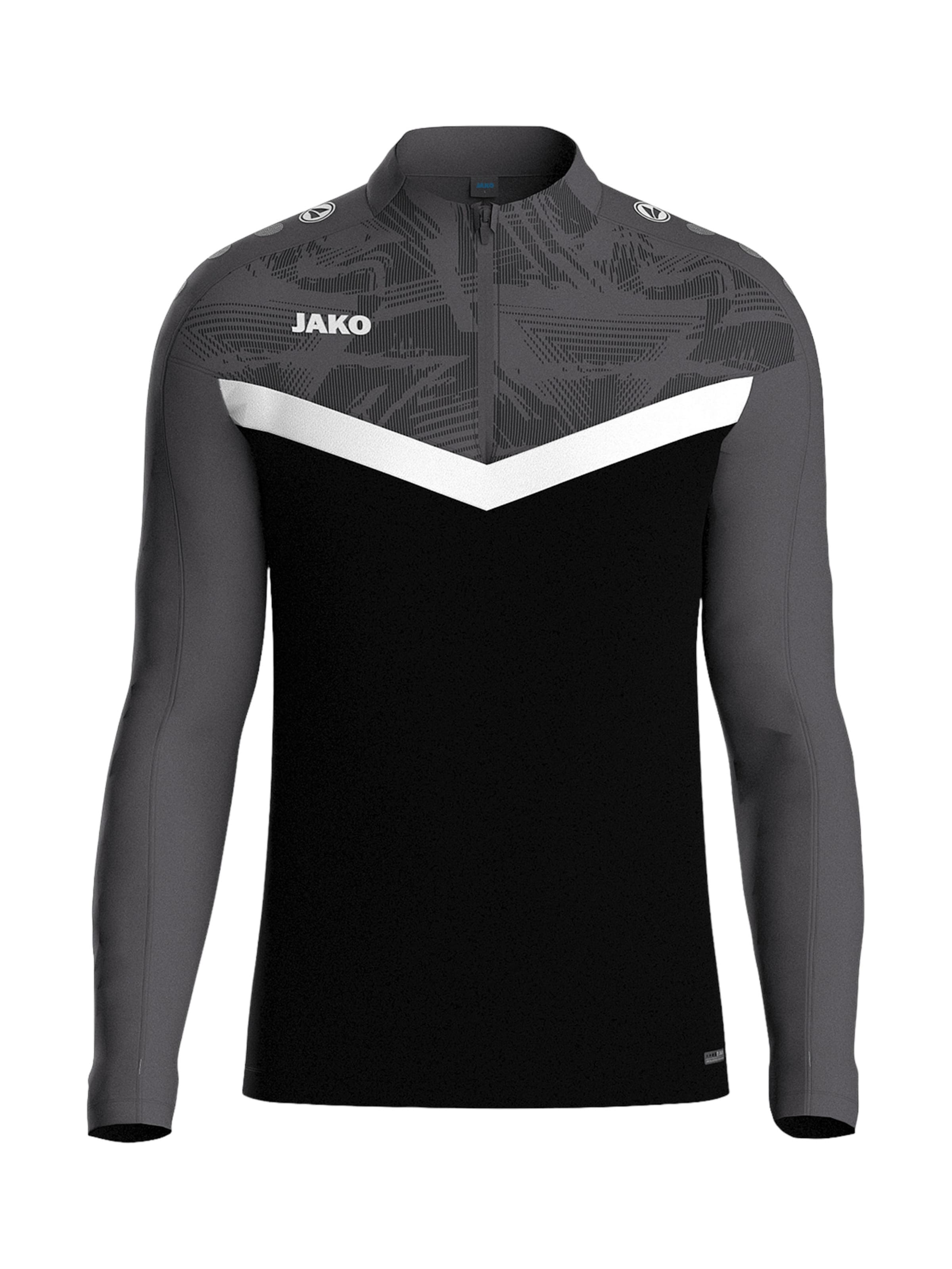 JAKO Sportsweatshirt in Schwarz: Vorderseite