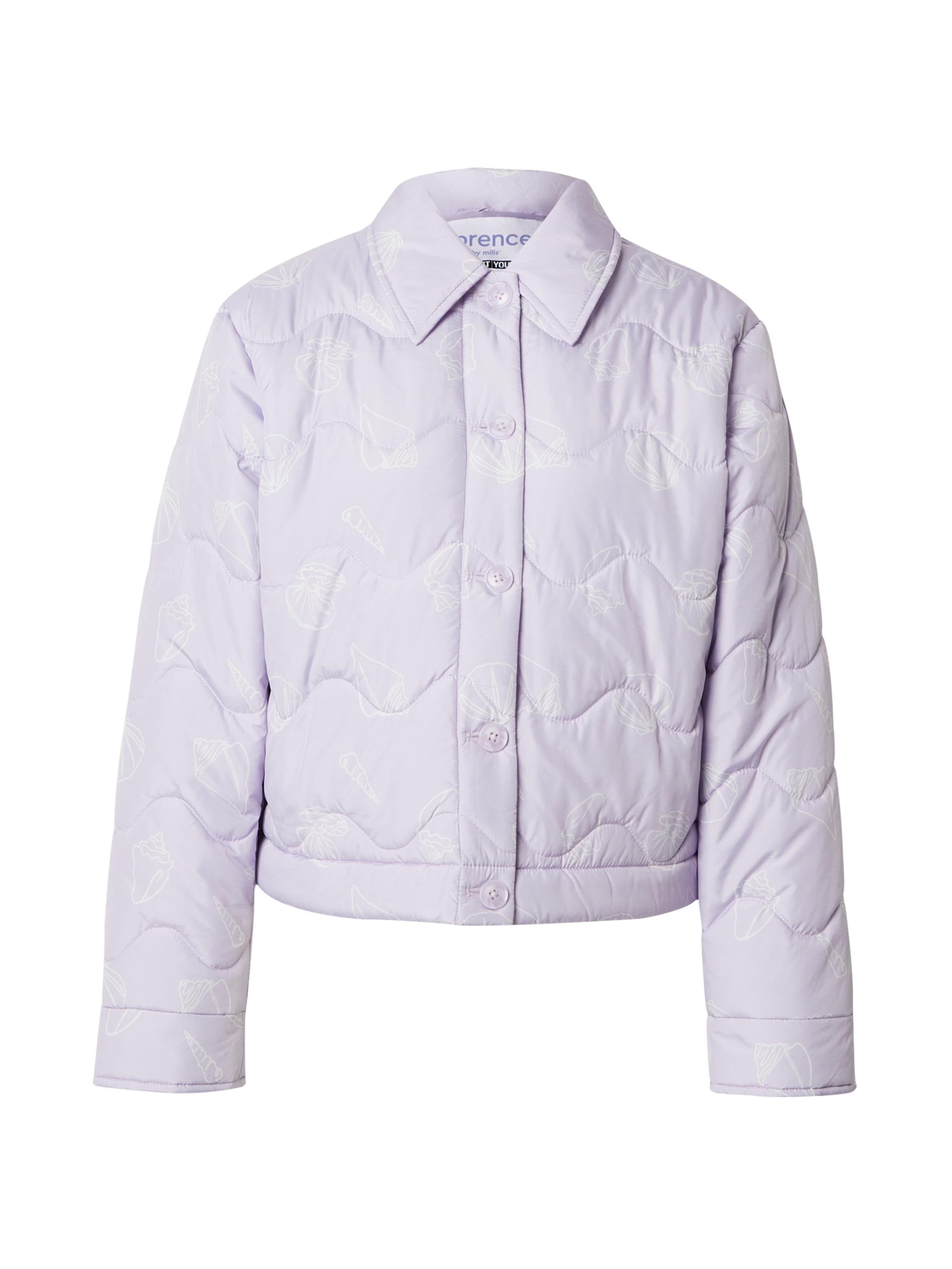 florence by mills exclusive for ABOUT YOU Φθινοπωρινό και ανοιξιάτικο μπουφάν &#x27;Sea&#x27; σε λιλά: μπροστά