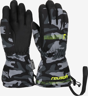 REUSCH Athletic Gloves in Grey: front