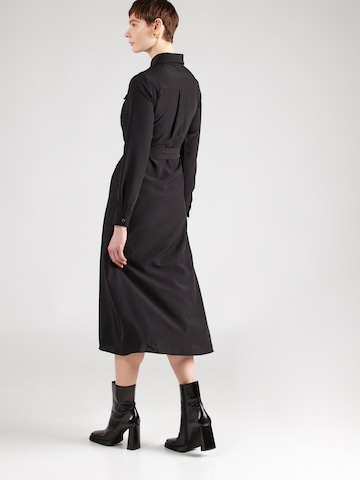 Wallis - Vestido camisero en negro