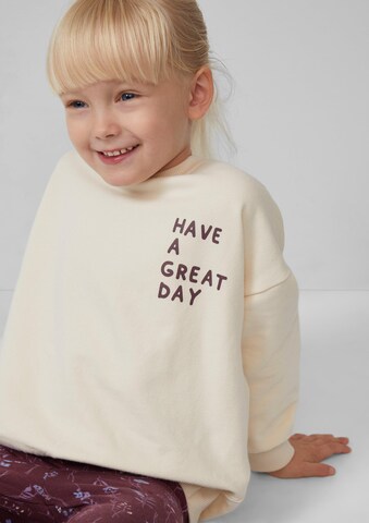 s.Oliver Sweatshirt in Beige