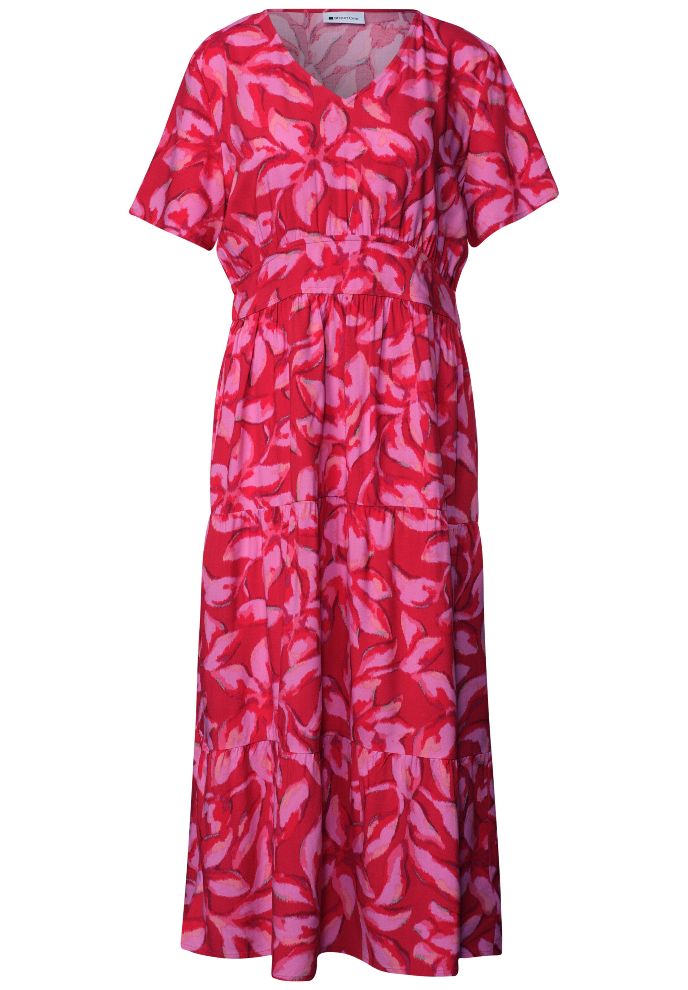 STREET ONE Kleid in Rot: Vorderseite