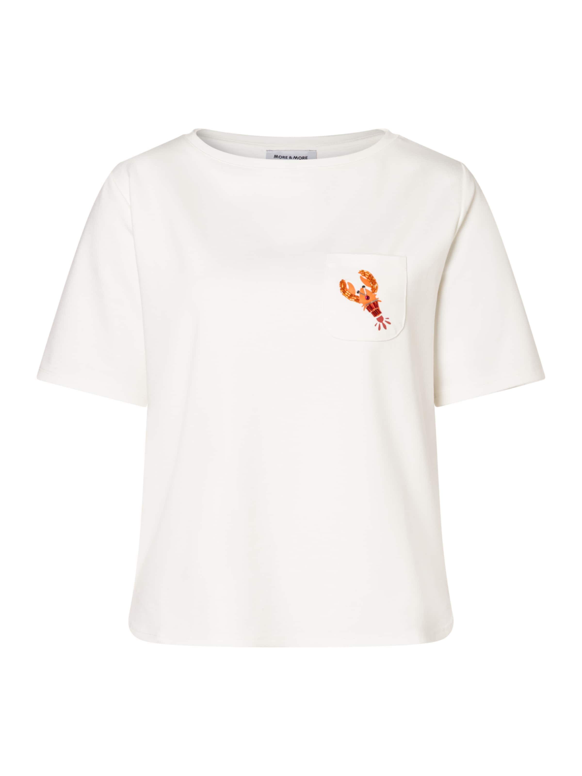 MORE & MORE Shirt in White: front