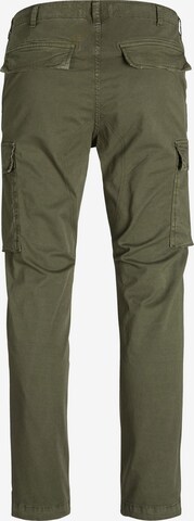 JACK & JONES Regular Cargo trousers 'Ace Tucker' in Green