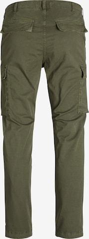 JACK & JONES Regular Cargobroek 'Ace Tucker' in Groen