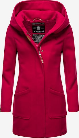 MARIKOO Winter Coat 'Maikoo' in Red: front