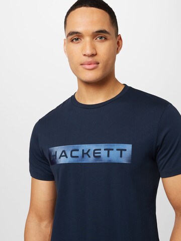 Hackett London قميص بلون أزرق