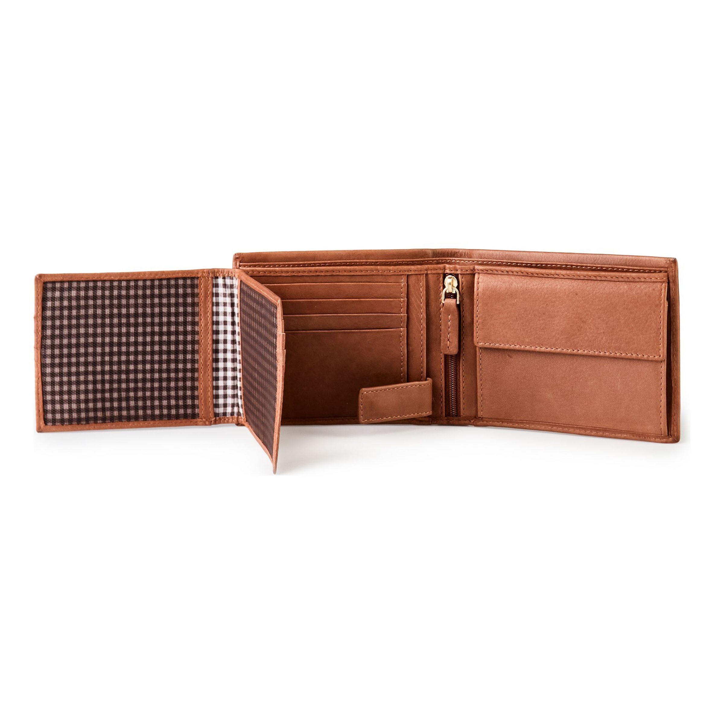 Porte-monnaies 'Chicago' Esquire en marron