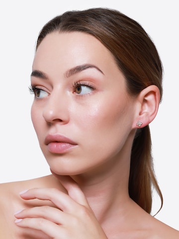 Boucles d'oreilles 'Eleanor' Heideman en or : devant