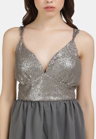 myMo at night - Vestido de gala en gris