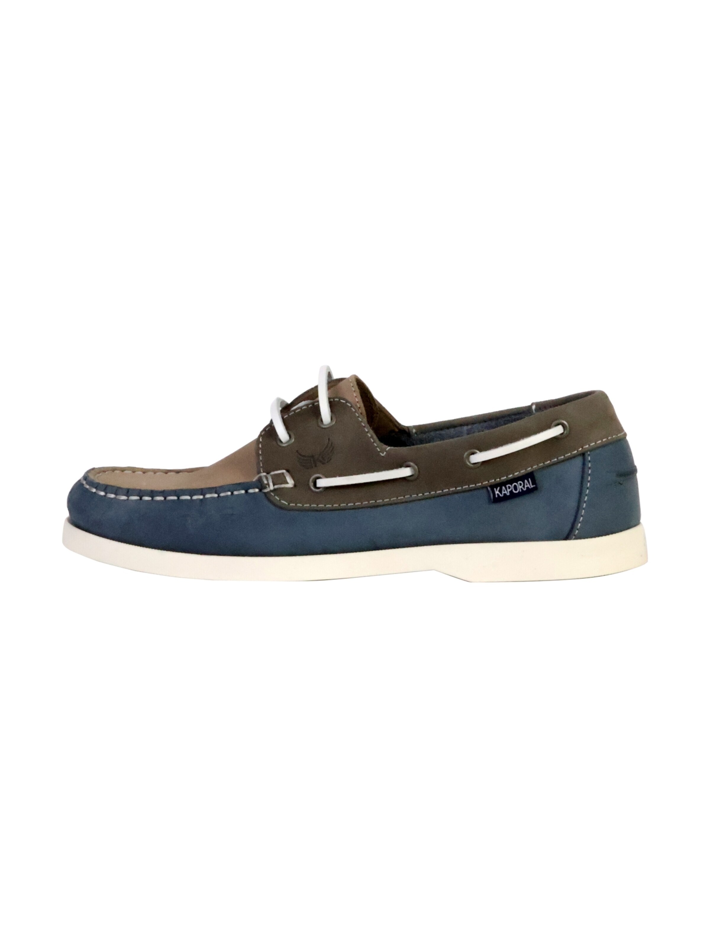 Slipper 'Fably-Ledermokassin' di Kaporal in blu: frontale