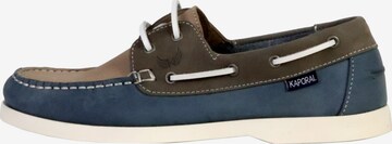 Slipper 'Fably-Ledermokassin' di Kaporal in blu: frontale
