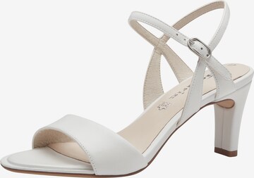 TAMARIS Sandals in White: front