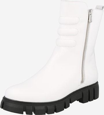 Boots 'Saura' FELMINI en blanc : devant