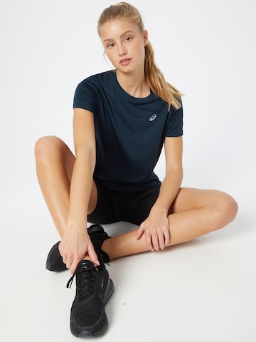 ASICS Sportshirt in Blau