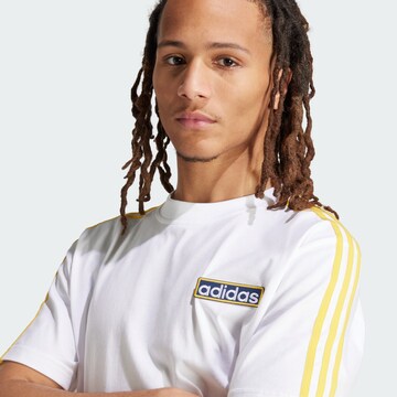 Tricou 'Adibreak' de la ADIDAS ORIGINALS pe alb