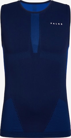 FALKE Base Layer in Blue: front